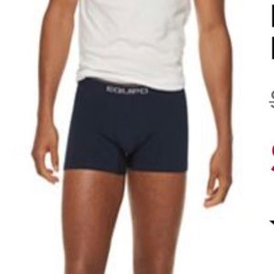 🆕 Equipo Boxer Brief 3 Pack Cotton Stretch, Medium (32-34) Blue, Black